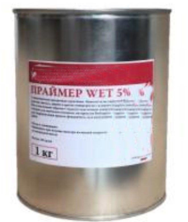 Праймер WET 5% 1кг Наливные полы